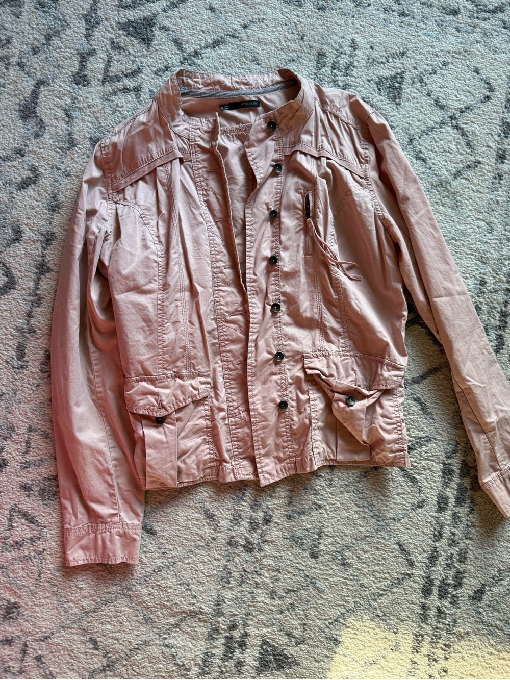Maurices Dusty Pink Utility Jacket